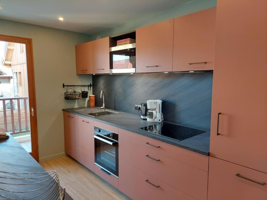 Charmant Appartement Lac D'Annecy / Ski - 6 Pers Мантон-Сен-Бернар Экстерьер фото