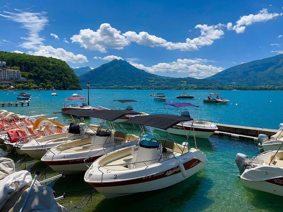 Charmant Appartement Lac D'Annecy / Ski - 6 Pers Мантон-Сен-Бернар Экстерьер фото
